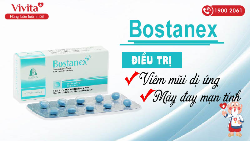 Thuốc chống dị ứng Bostanex