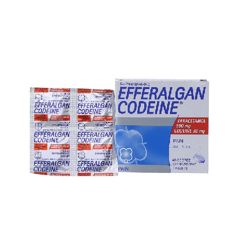 Viên sủi giảm đau, hạ sốt Efferalgan Codeine | Hộp 40 viên