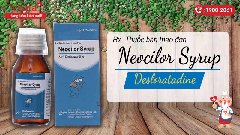 Siro chống dị ứng Neocilor