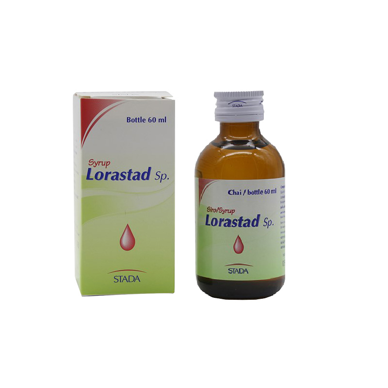 Siro trị viêm mũi dị ứng Lorastad Sp. | Chai 60ml