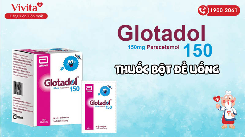 Thuốc bột Glotadol 150mg