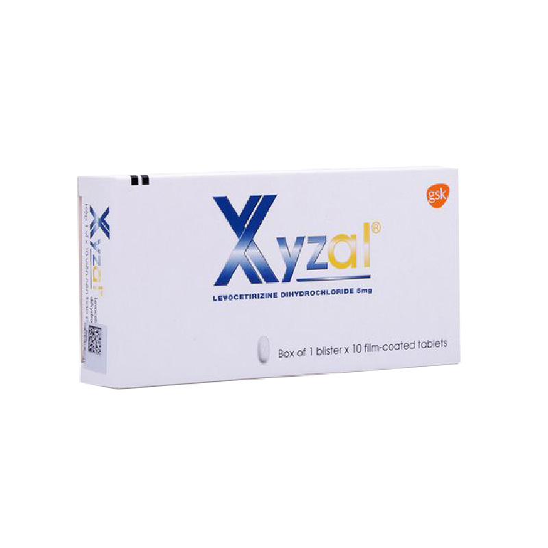 Thuốc chống dị ứng Xyzal 5mg | Hộp 10 viên