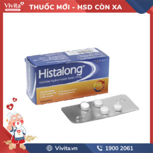 Thuốc chống dị ứng Histalong | Hộp 20 viên