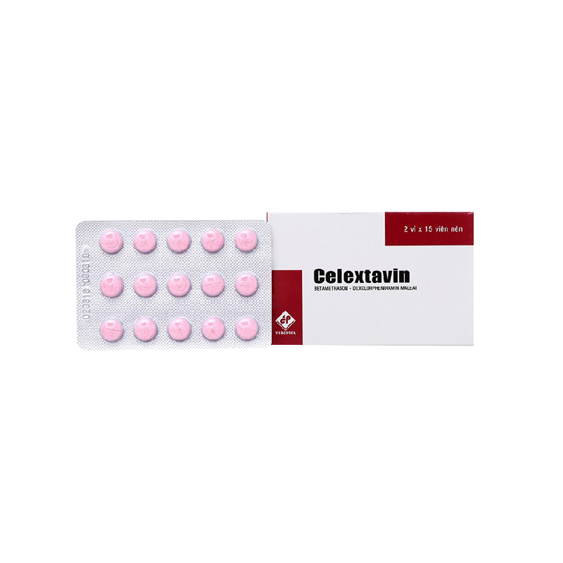 Thuốc chống dị ứng Celextavin | Hộp 30 viên