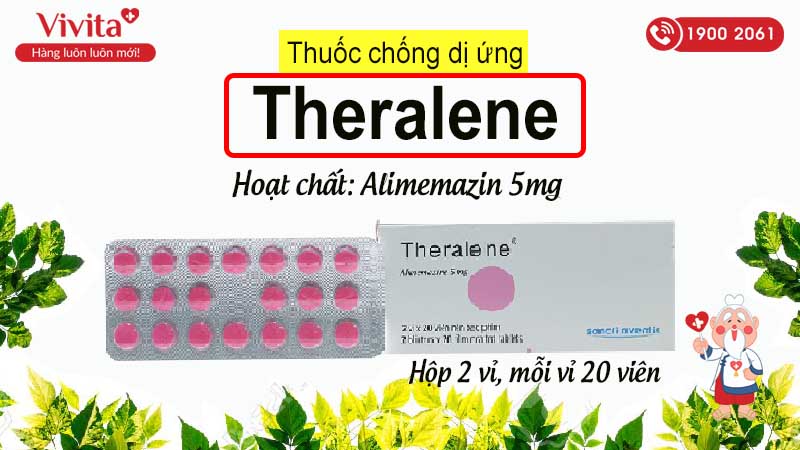 Thuốc chống dị ứng Theralene 
