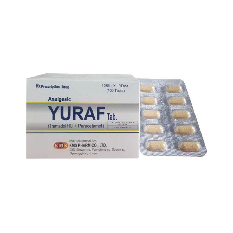 Thuốc giảm đau Yuraf Tab | Hộp 100 viên