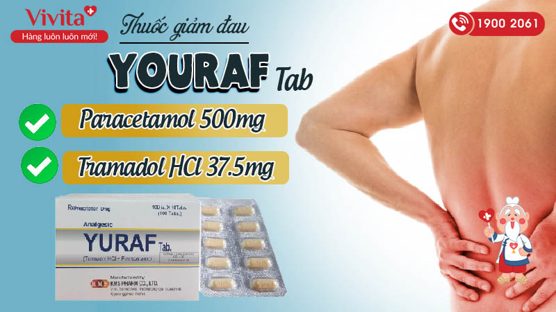 Thuốc giảm đau Yuraf Tab