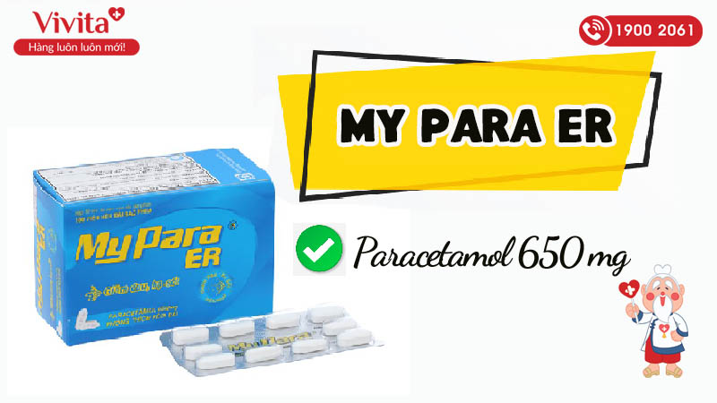 Thuốc MyPara ER 650mg