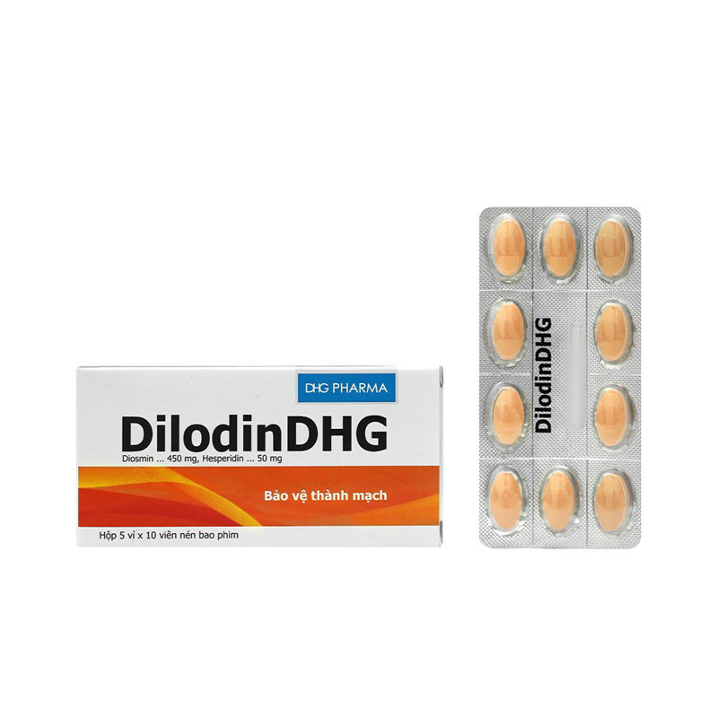 Thuốc Dilodin DHG | Hộp 50 viên