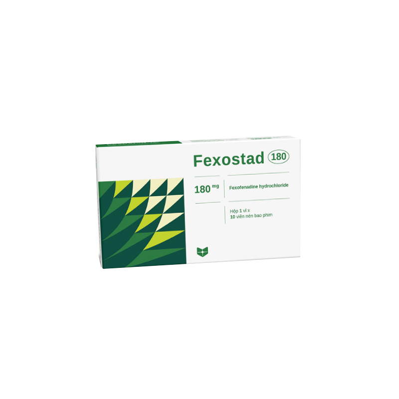 Thuốc chống dị ứng Fexostad 180 | Hộp 10 viên