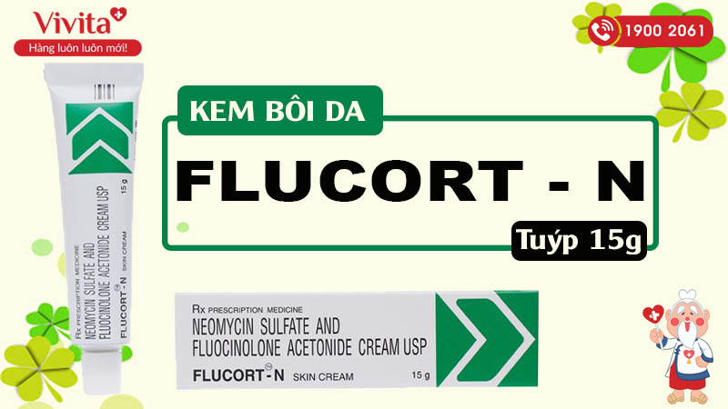 Kem bôi da Flucort - N