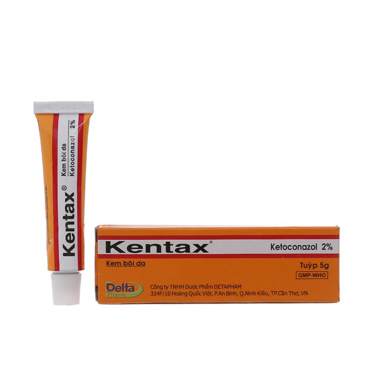 Kem bôi trị nấm da Kentax 2% | Tuýp 5g
