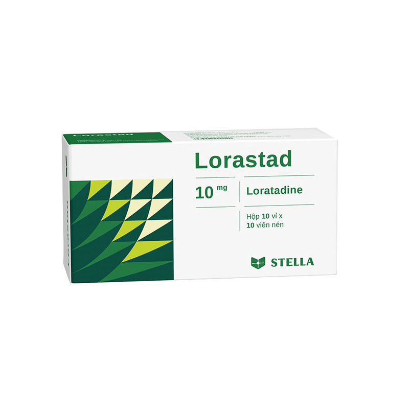 Thuốc chống dị ứng Lorastad 10 Tab | Hộp 20 viên