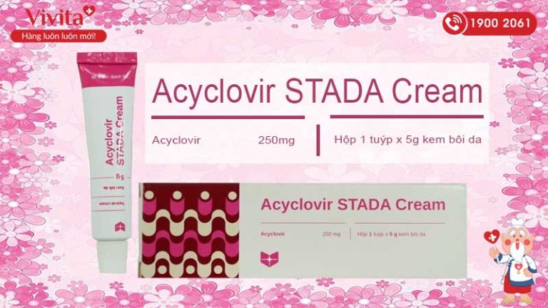 Acyclovir STELLA Cream Tuýp 5g - Nhà thuốc VIVITA