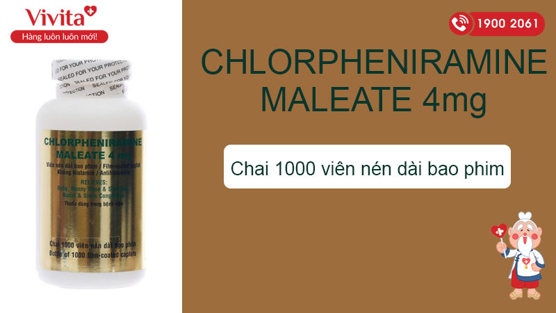 Chlorpheniramin maleat 4mg