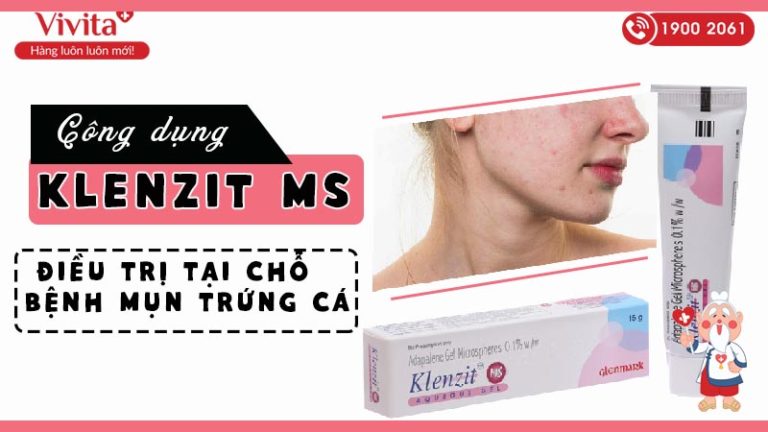 Kem Bôi Trị Mụn Trứng Cá Klenzit Ms Tuýp 15g Nhà Thuốc Vivita