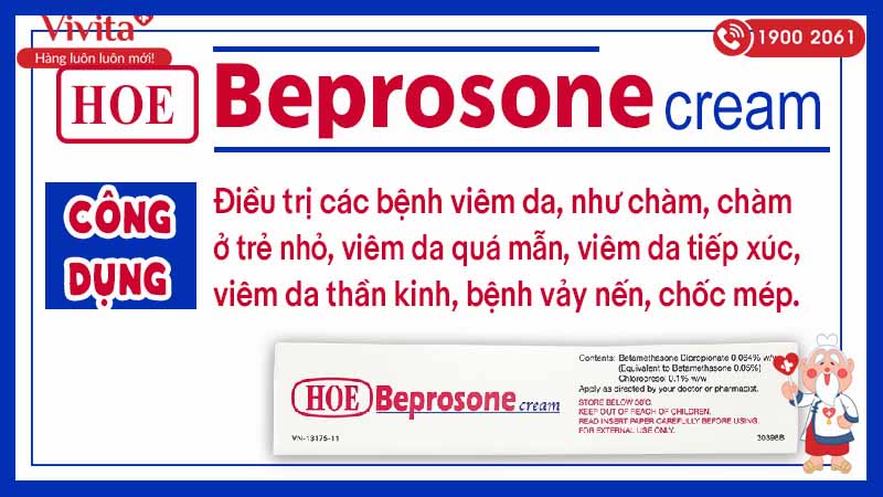Công dụng của Beprosone
