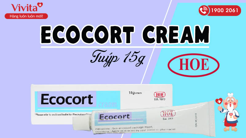 Kem bôi trị nấm Ecocort cream