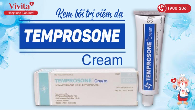 Kem bôi trị viêm da Temprosone Cream 0.05%