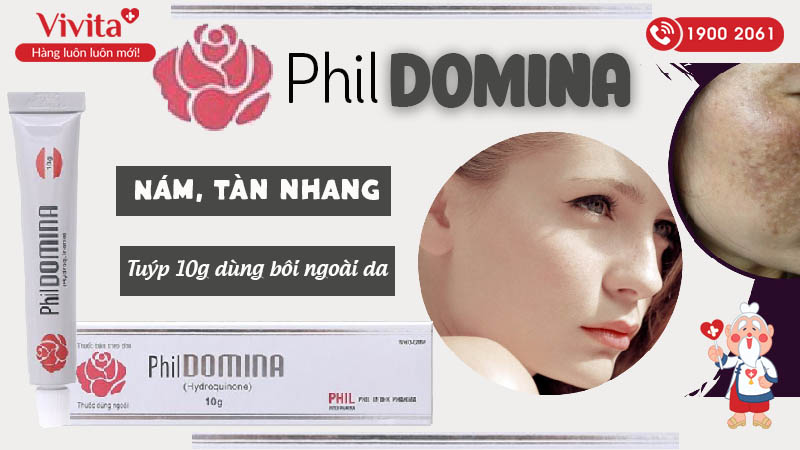 Kem trị nám da, tàn nhang Phil Domina