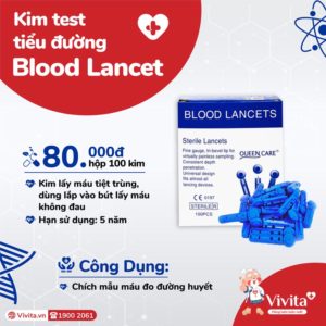 kim test tiểu đường blood blancet