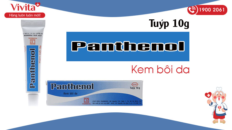 Panthenol cream Tuýp 10g