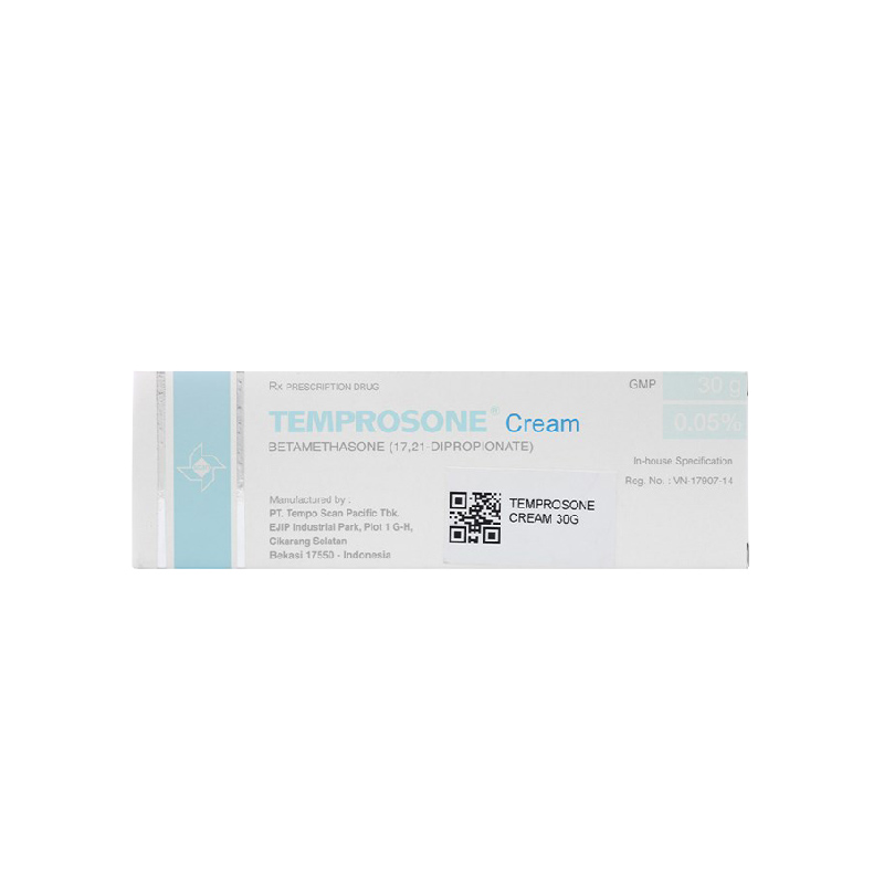 Kem bôi trị viêm da Temprosone Cream 0.05% | Tuýp 30g