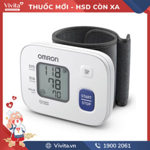Máy đo huyết áp tự động cổ tay Omron Hem 6181