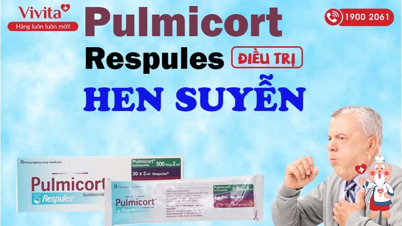 Công dụng Thành phần Thuốc khí dung trịCông dụng thuốc khí dung pulmicort respules 500mcg/2ml