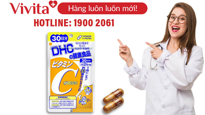 viên uống vitamin C DHC