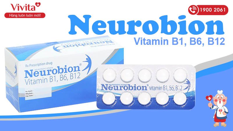 Thuốc bổ sung vitamin Neurobion hộp 50 viên