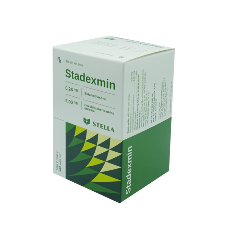 Thuốc kháng viêm Stadexmin | Chai 500 viên