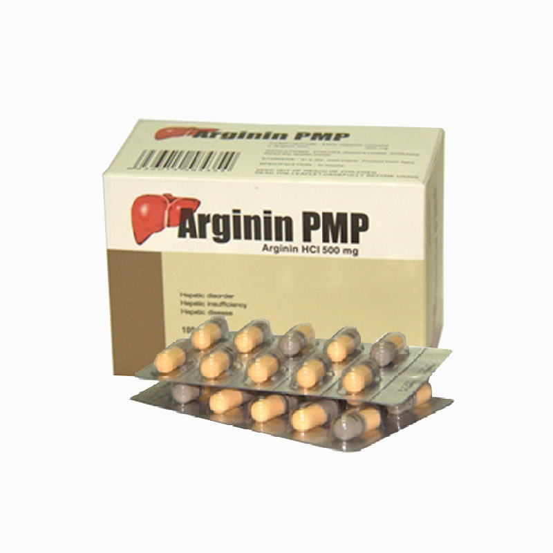 Thuốc hỗ trợ chức năng gan Arginin Pmp | Hộp 100 viên