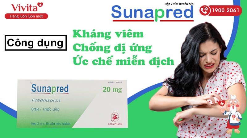 Công dụng Sunapred