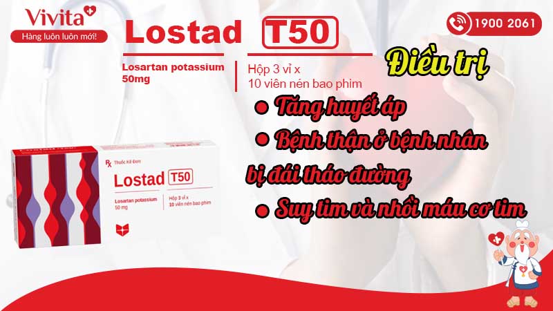 Công dụng Thuốc Lostad T50 Stella