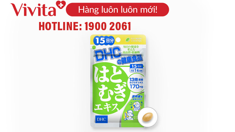 viên uống dhc 15 ngày