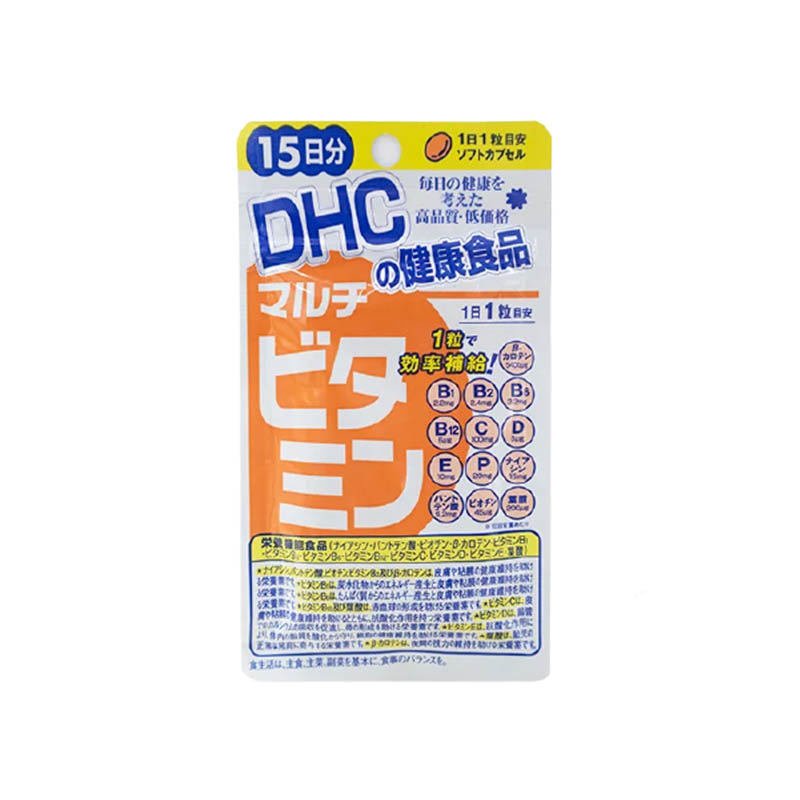 Viên Uống DHC Multi Vitamins 15 Days Hỗ Trợ Bổ Sung Dinh Dưỡng Cho Cơ Thể | Gói 15 Viên