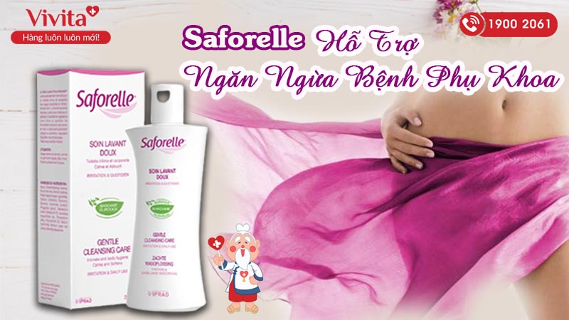 Dung dịch vệ sinh phụ nữ saforelle