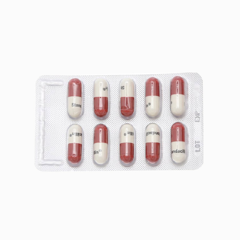 Thuốc kháng sinh Standacillin 500mg | Vỉ 10 viên