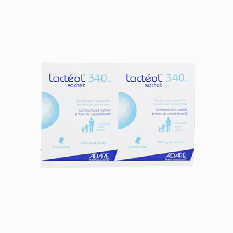 Men vi sinh trị tiêu chảy Lactéol | Hộp 10 gói
