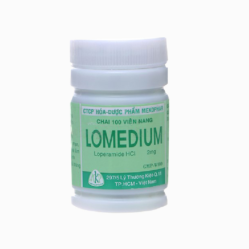 Thuốc trị tiêu chảy Lomedium | Hộp 100 viên