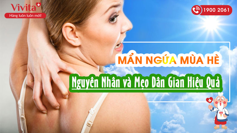 Mẩn ngứa mùa hè