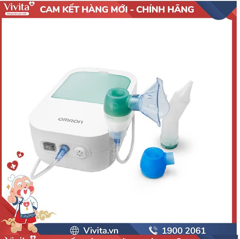 Máy xông mũi họng Omron DUOBABY NE-C301