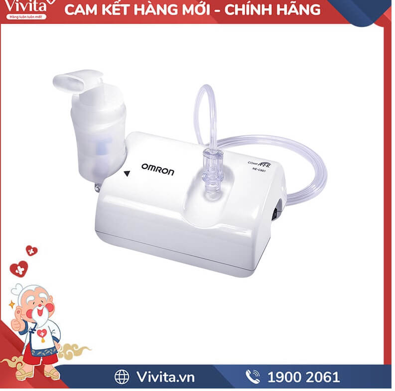 Máy xông mũi họng Omron NE-C801