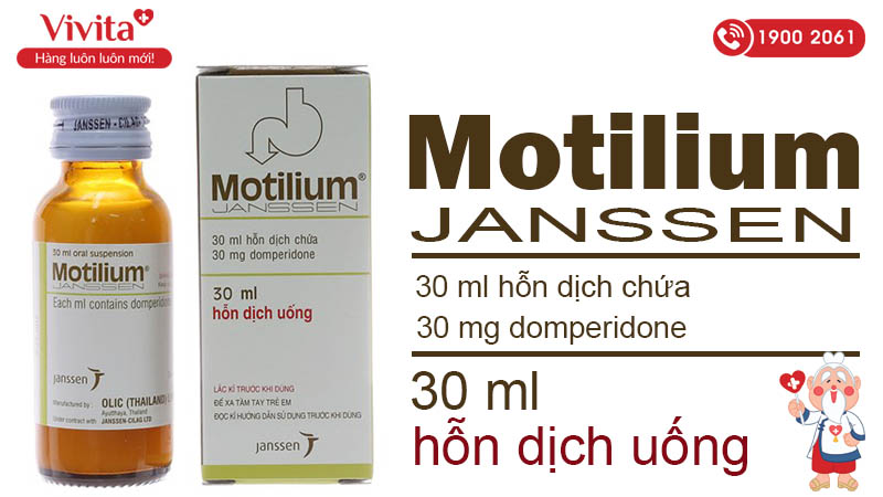 Thuốc chống nôn motilium 30ml