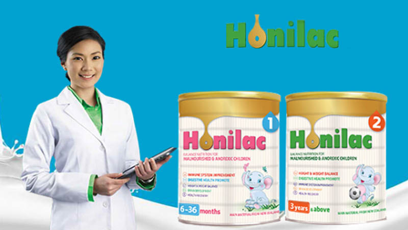 Sữa Honilac là dòng sữa dinh dưỡng cao năng lượng dành cho trẻ em kén ăn, ăn không ngon, suy dinh dưỡng và có thể trạng ốm yếu, khó hấp thu dưỡng chất.