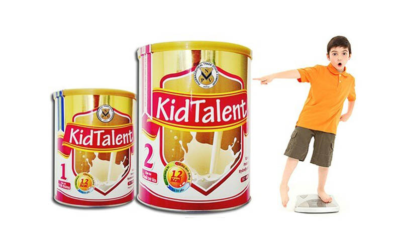 Sữa KidTalent hỗ trợ tăng cân và phát triển toàn diện cho trẻ, được Viện dinh dưỡng khuyên dùng vì tầm vóc Việt.