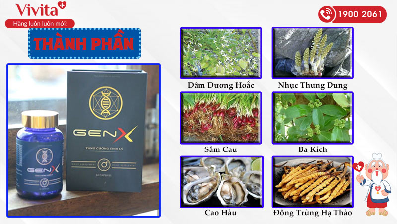 viên uống gen x có tốt không