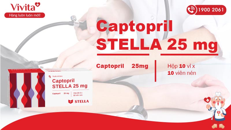 Captopril Stella 25mg