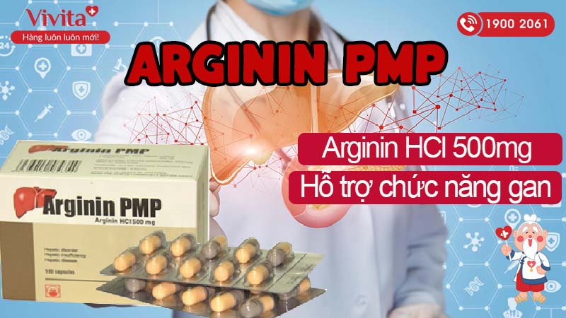 Thuốc hỗ trợ chức năng gan Arginin Pmp
